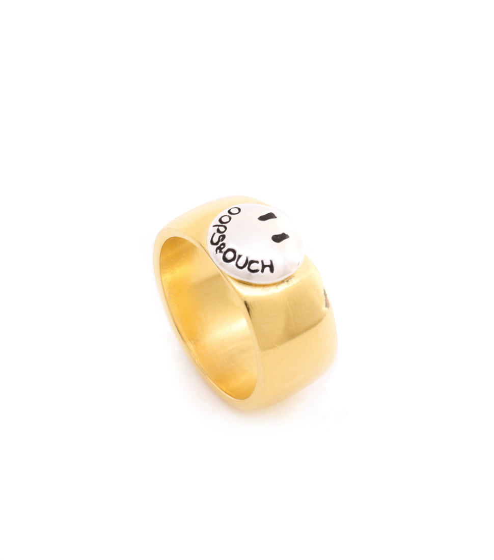 OOPS&amp;OUCH Bold Ring in Gold