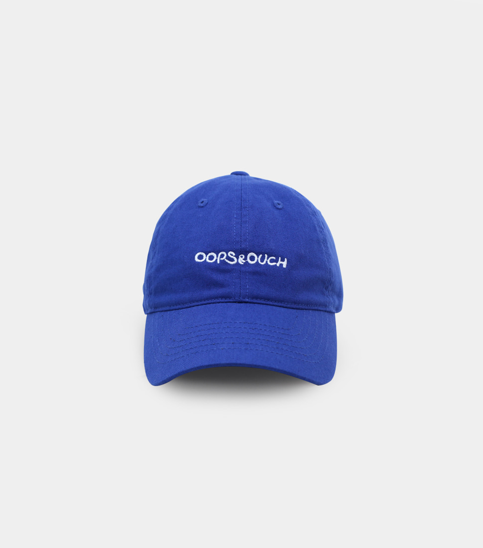 OOPS&amp;OUCH Blue Twin Egg Embroidery Ball Cap